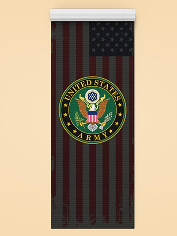 United States Army Emblem Yoga Mat