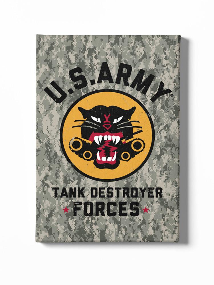 Tank Destroyer Forces. Wrapped Canvas  -Army Designs
