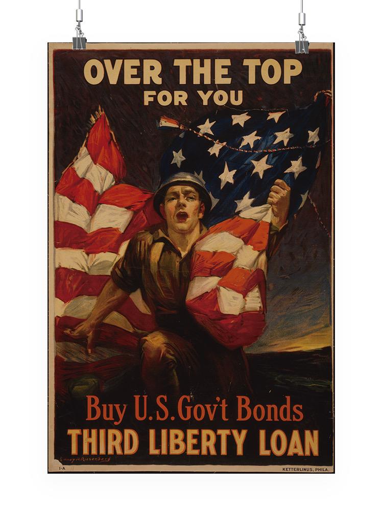 Over The Top For You Wall Art -Army Designs