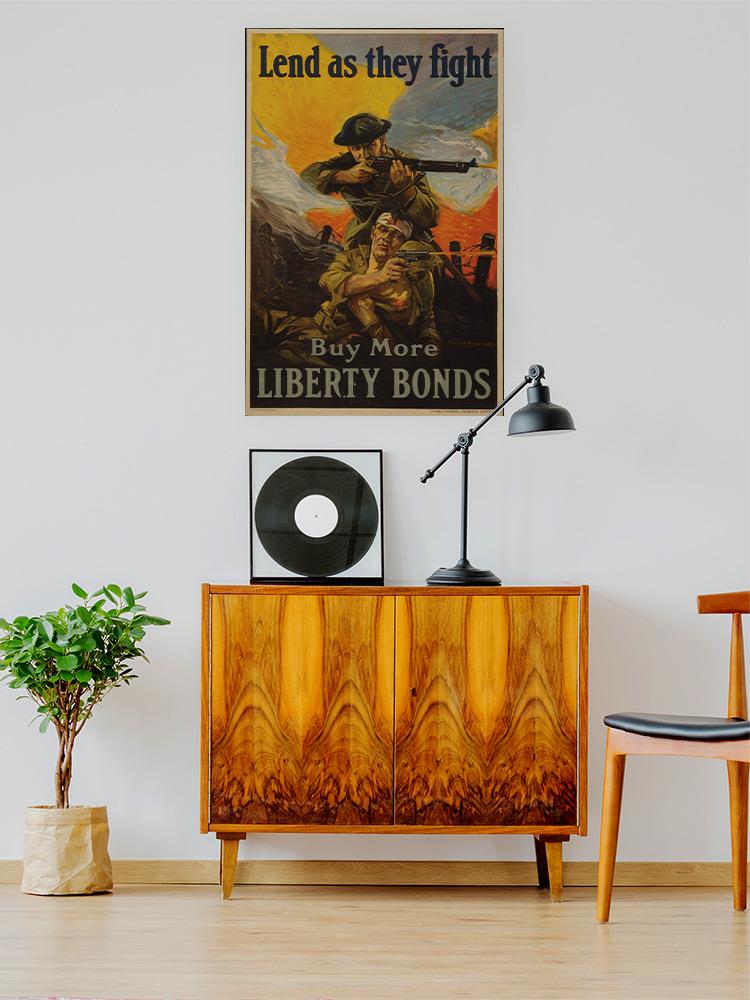 Lend As They Fight Wall Art -Army Designs