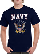 Navy Emblem Men's T-shirt