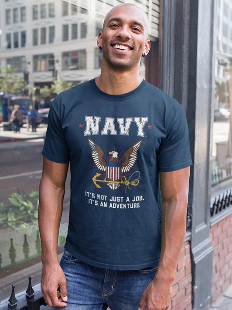 Navy, It's An Adventure Men's T-shirt