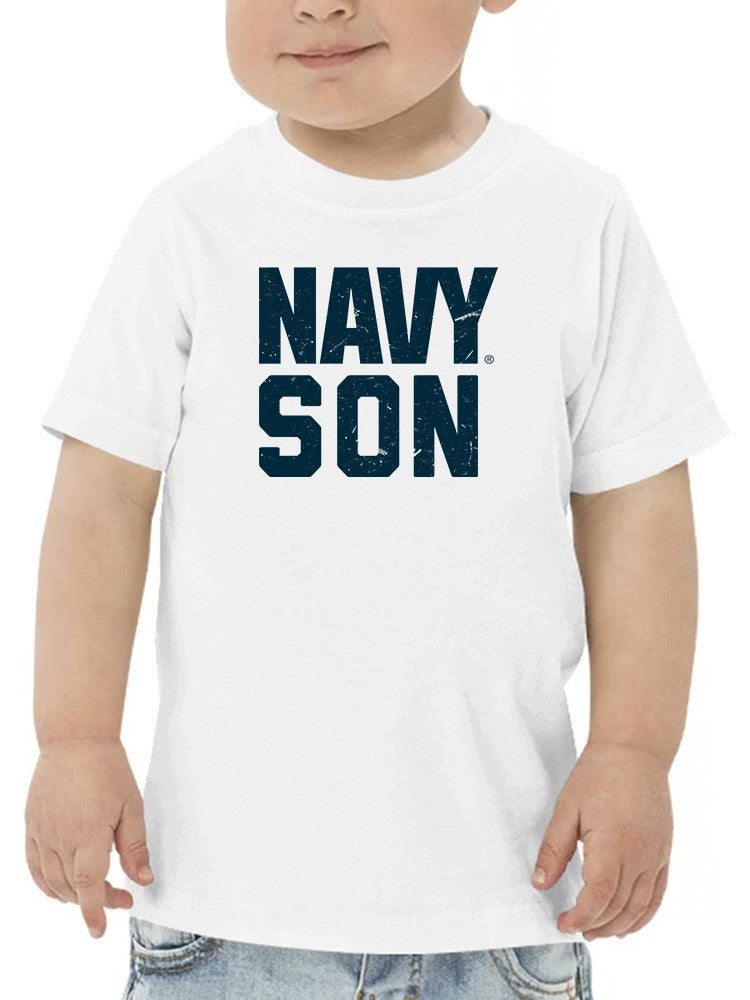 Navy Son Toddler's T-shirt