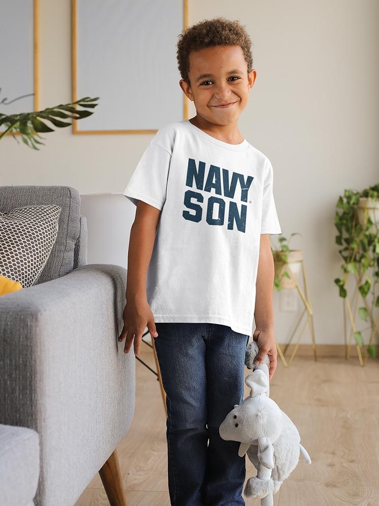 Navy Son Toddler's T-shirt