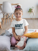 Navy Daughter Toddler's T-shirt