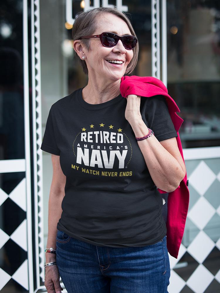 A Retired America's Navy Women's T-shirt