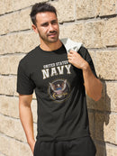 U.S. Navy Badge Style Tee Men's -Navy Designs