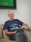 Proud Grandpa Of A Sailor Tee Men's -Navy Designs