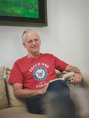 Proud Dad Of A Sailor Tee Men's -Navy Designs
