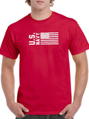 U.S. Navy And A Flag Tee Men's -Navy Designs