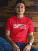 U.S. Navy And A Flag Tee Men's -Navy Designs