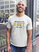 United States Navy Tee Men's -Navy Designs