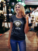 A Proud Gf Of A Sailor Shaped Tee Women's -Navy Designs