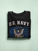 U.S. Navy Honor  Sweatshirt Men's -Navy Designs