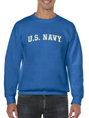 U.S. Navy Quote Sweatshirt Men's -Navy Designs