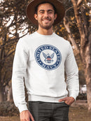 Unites States Navy Logo Sweatshirt Men's -Navy Designs