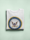 United States Eagle Logo  Sweatshirt Men's -Navy Designs