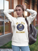 Alumni Seabees Phrase Sweatshirt Women's -Navy Designs