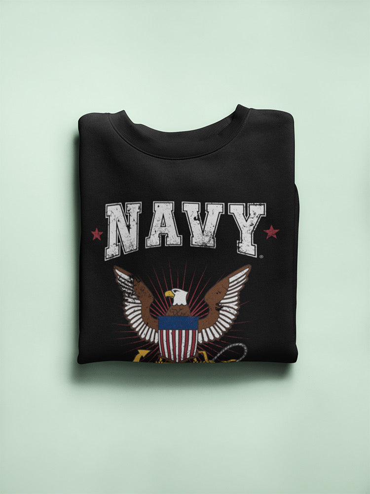 U.S. Navy Not A Job Phrase Sweatshirt Women's -Navy Designs