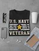 U. S. Veteran T-shirt Men's -Navy Designs