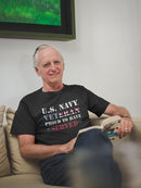 Proud Navy Veteran T-shirt -Navy Designs