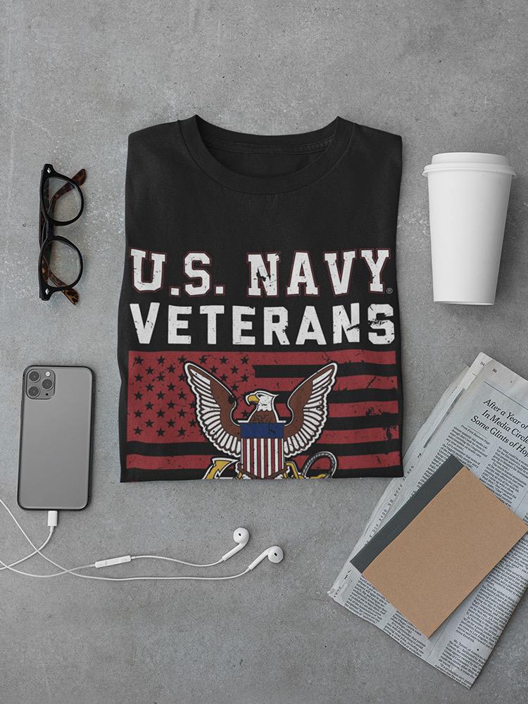 Navy Veterans Best Grandpas T-shirt -Navy Designs
