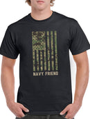 Navy Friend T-shirt -Navy Designs