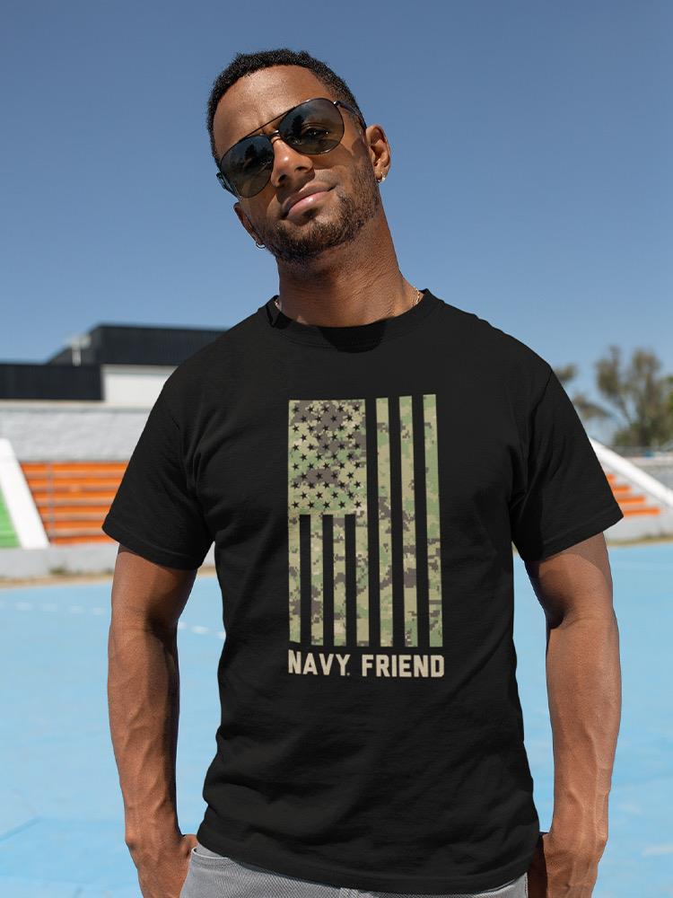 Navy Friend T-shirt -Navy Designs