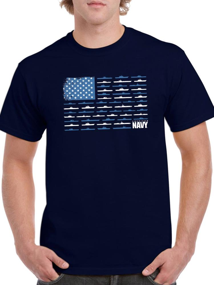 Navy Flag T-shirt -Navy Designs