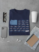 Navy Flag T-shirt -Navy Designs
