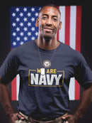 We Are Navy T-shirt -Navy Designs
