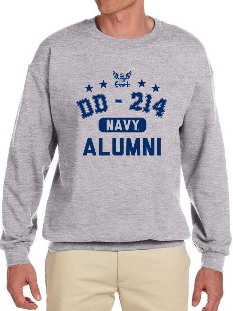 Navy Alumni Sweatshirt -Navy Designs