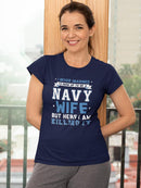 Navy Wife T-shirt -Navy Designs