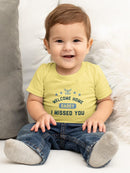 Welcome Home Daddy. Bodysuit -Navy Designs