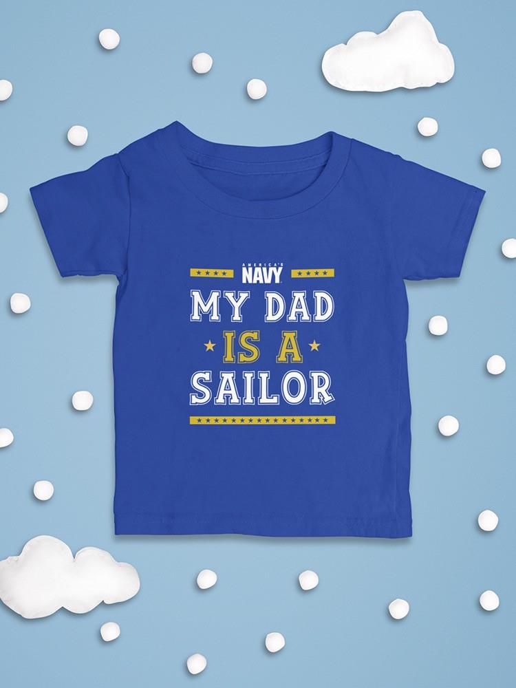 My Dad Is A Sailor Bodysuit -Navy Designs
