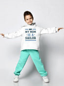 My Mom Is A Sailor Hoodie -Navy Designs