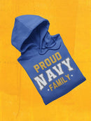 Proud Navy Family Hoodie or Sweatshirt -Navy Designs
