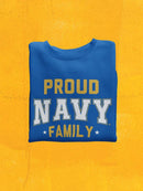 Proud Navy Family Hoodie or Sweatshirt -Navy Designs