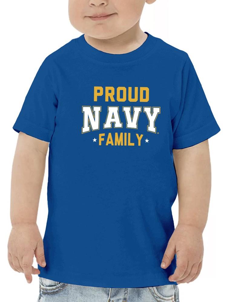 Proud Navy Family T-shirt -Navy Designs