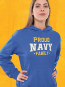 Proud Navy Family Hoodie or Sweatshirt -Navy Designs