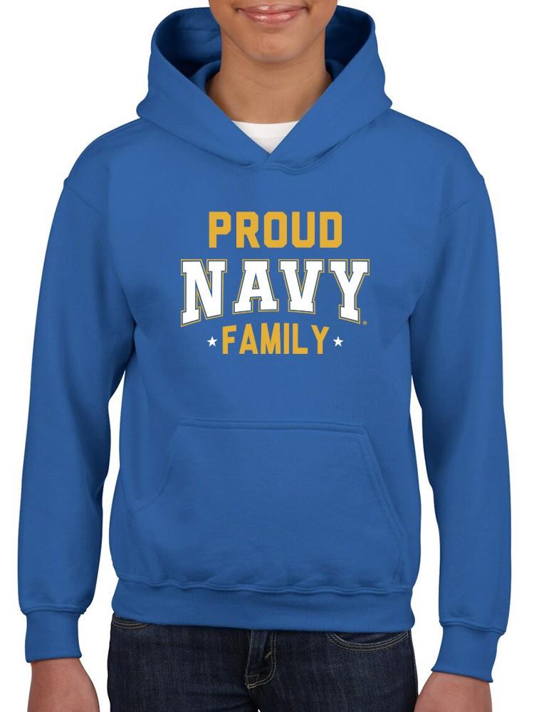 Proud Navy Family Hoodie -Navy Designs