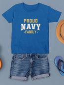 Proud Navy Family T-shirt -Navy Designs