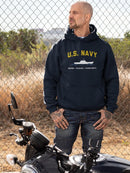 Honor. Courage. Commitment. Hoodie or Sweatshirt -Navy Designs