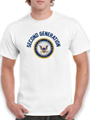 Second Generation Navy T-shirt -Navy Designs