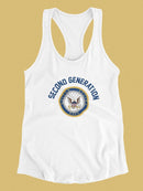 Second Generation Navy T-shirt -Navy Designs