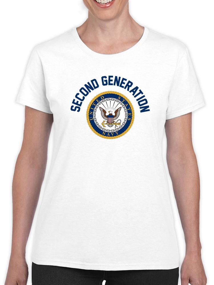 Second Generation Navy T-shirt -Navy Designs