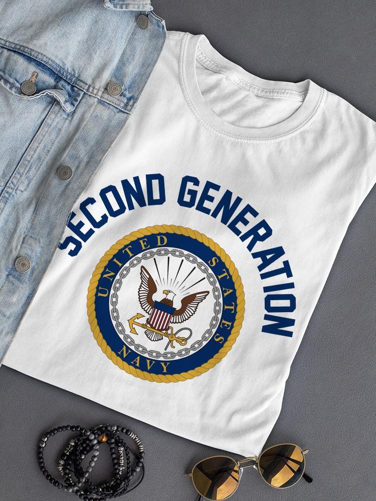 Second Generation Navy T-shirt -Navy Designs