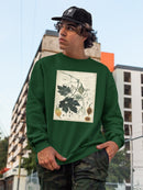Botanical Drawings And Notes Sweatshirt -A. Descubes Designs