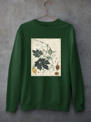 Botanical Drawings And Notes Sweatshirt -A. Descubes Designs