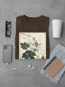Botanical Drawings And Notes T-shirt -A. Descubes Designs
